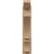 Ekena Millwork 6-in W x 20-in D x 32-in H Balboa Slat Rough Cedar Woodgrain TimberThane Outlooker, Primed Tan OUTUR060X20X32BOA24RCPR - alternate 2